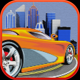 couverture jeu vidéo Pixel Block World Speedway -  Fun Extreme Arcade Racing Game (Best free kids games)