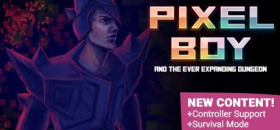 couverture jeu vidéo Pixel Boy and the Ever Expanding Dungeon