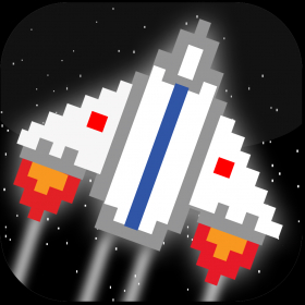 couverture jeu vidéo Pixel Space Galaxy Wars - Block Ships and Attack Game