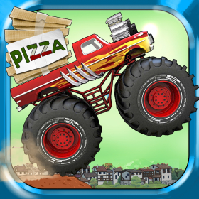 couverture jeu vidéo Pizza Delivery Hill Climb Racing - Gratuit Jeux de Voiture de Course