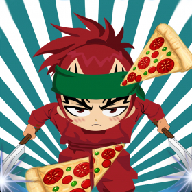 couverture jeu vidéo Pizza ninja - the fastest cook fighter of the states - Free Edition