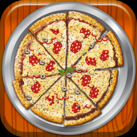 couverture jeu vidéo Pizza Shop Mia - Jeu de cuisine gratuit pour les filles et les garçons de bébé