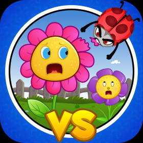 couverture jeu vidéo Plants vs Bugs Tap Battle Defense Bug Attack Farm Game