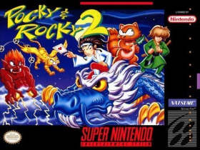 couverture jeu vidéo Pocky &amp; Rocky 2