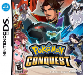 couverture jeu vidéo Pokémon Conquest
