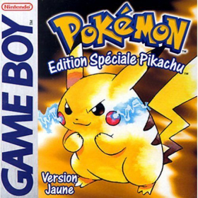 couverture jeu vidéo Pokémon Jaune