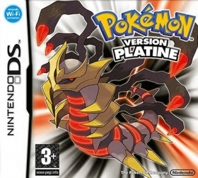 couverture jeu vidéo Pokémon Platine
