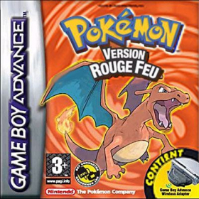 couverture jeu vidéo Pokémon Rouge feu