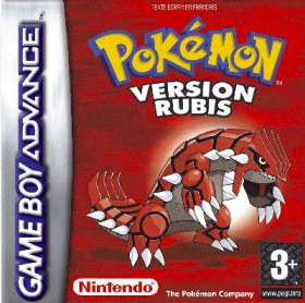 couverture jeu vidéo Pokémon Rubis
