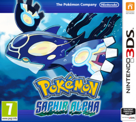 couverture jeu vidéo Pokémon Saphir Alpha