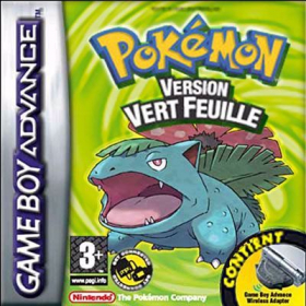 couverture jeu vidéo Pokémon Vert feuille