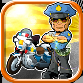 couverture jeu vidéo Police Race Bike Patrol Speed   Chase Crash Racing Jeu - Free Version