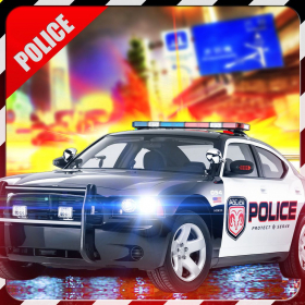 couverture jeu vidéo Police vs Sportscar Robbers 4-The Ultimate Crime Town Chase to Hunt Down Criminals