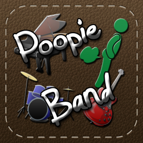 couverture jeu vidéo Poopie Band - Drums, Piano, Guitar, Beat Pad