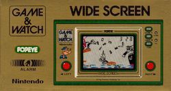 couverture jeu vidéo Popeye