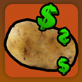 couverture jeu vidéo Potato Millionaire-Trade Stuff on your way to Riches!