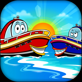 couverture jeu vidéo Poursuite de bateau pour enfant PRO - Course d’Aventure sur l’océan