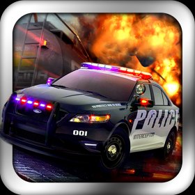 couverture jeu vidéo Poursuite policière contre les coureurs de Nitro Drag