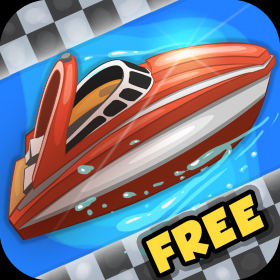 couverture jeu vidéo Power-boat Tropics Racer - A crazy fast boating race game for free!