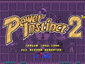 couverture jeu vidéo Power Instinct 2