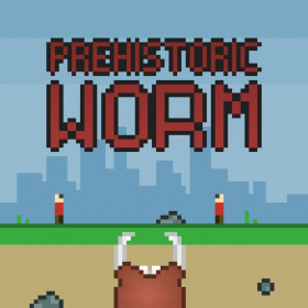 couverture jeu vidéo Prehistoric worm