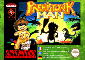 couverture jeu vidéo Prehistorik Man