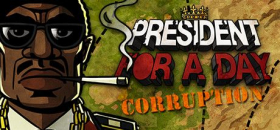 couverture jeu vidéo President for a Day - Corruption