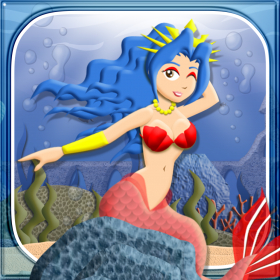 couverture jeu vidéo Princess Mermaid Girl FREE: A Little Paradise World Under the Sea Game