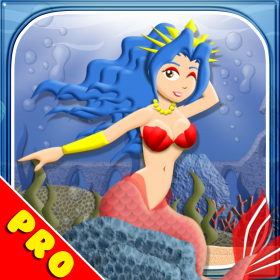 couverture jeu vidéo Princess Mermaid Girl PRO: A Little Paradise World Under the Sea Game