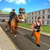 couverture jeu vidéo Prisoner Escape Police Horse - Chase & Clean The City of Crime From Robbers & Criminals
