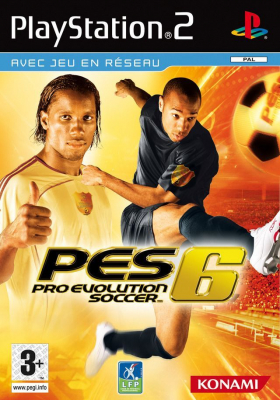 couverture jeu vidéo Pro Evolution Soccer 6