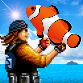 couverture jeu vidéo pro fishing sharky boy
