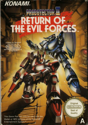 couverture jeux-video Probotector II : Return of the Evil Forces
