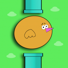 couverture jeu vidéo Puffy Jump - The Fat Floating Bird Game