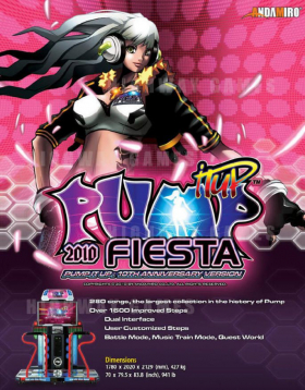 couverture jeux-video Pump It Up 2010 Fiesta