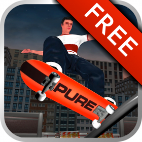 couverture jeu vidéo PureSkate FREE