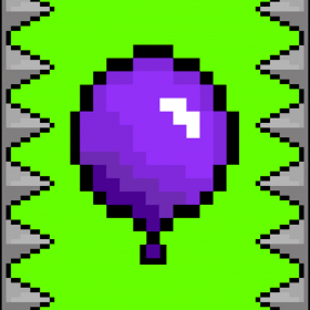 couverture jeu vidéo Purple Pixel Balloon