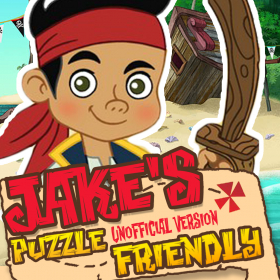 couverture jeu vidéo puzzle fun for Jake and the Never Land Pirates unofficial version