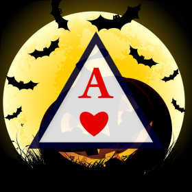couverture jeu vidéo Pyramid Solitaire Halloween