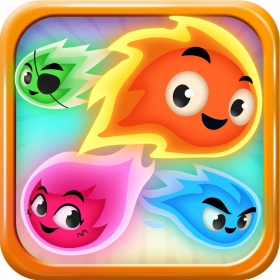 couverture jeu vidéo Pyro Jump Rescue, bondis de roue en roue !