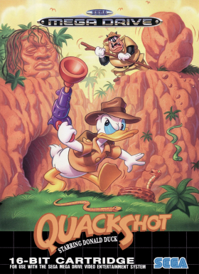 couverture jeu vidéo QuackShot starring Donald Duck