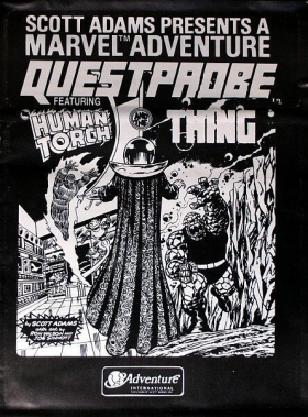 couverture jeu vidéo Questprobe : Featuring Human Torch and the Thing