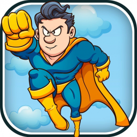 couverture jeu vidéo Quête de super-héros courageux - simulateur de vol PRO