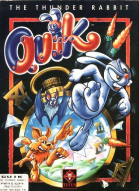 couverture jeu vidéo Quik the Thunder Rabbit