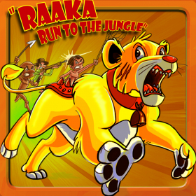 couverture jeu vidéo "Raaka! Run to the Jungle"