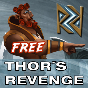 couverture jeu vidéo Ragnar Rock Thor´s Revenge Free