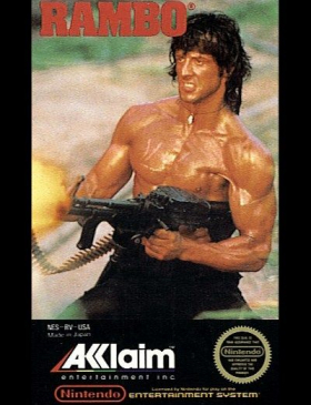 couverture jeu vidéo Rambo