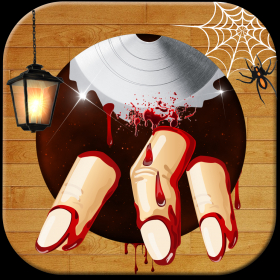 couverture jeu vidéo Rapide chute de couteau de vitesse de tirage de doigt défi de déplacement effrayant Pro