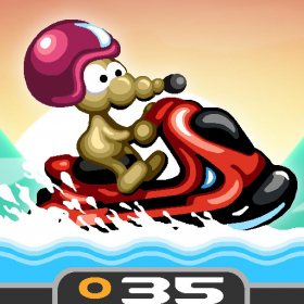 couverture jeu vidéo Rat On A Jet Ski