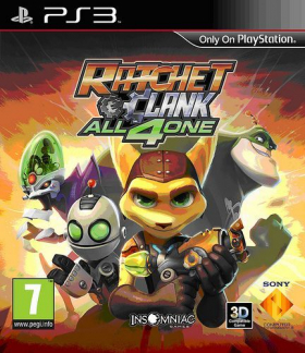 couverture jeu vidéo Ratchet &amp; Clank : All 4 One